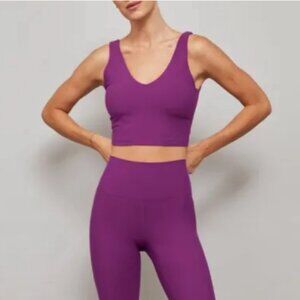 NWOT Carbon38 V-Neck Longline Bra